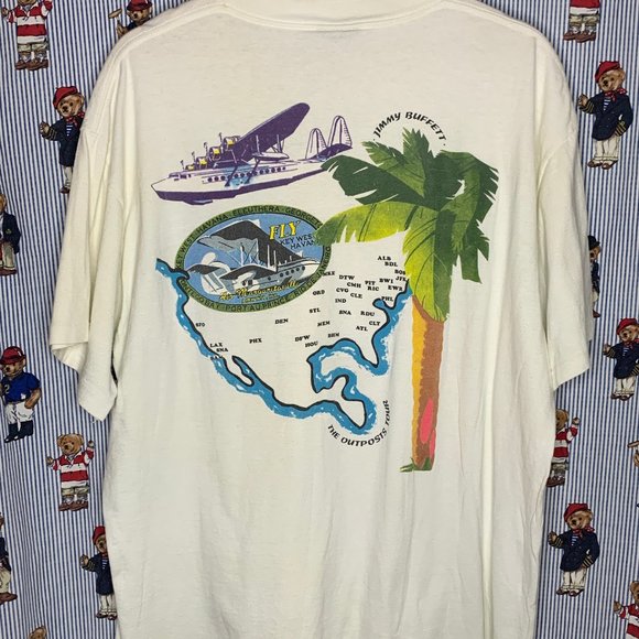 Vintage Jimmy Buffet Tour Band Tee shirt - Picture 4 of 4